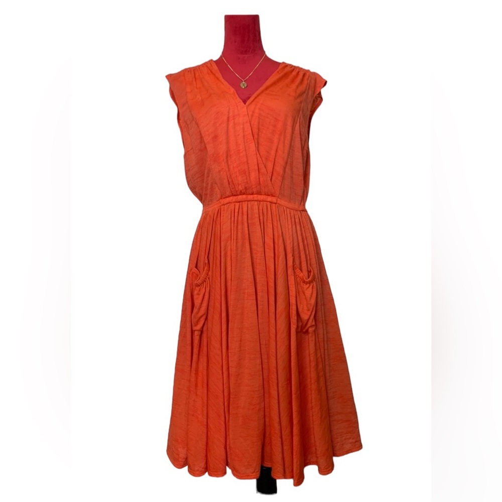 TRACY REESE SLEEVELESS FULL BODICE DRESS WITH POCKETS